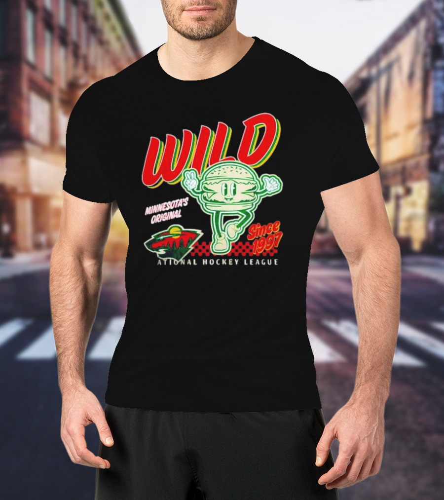 Minnesota Wild Original Mascot Since 1997 National Hockey League T-Shirt
