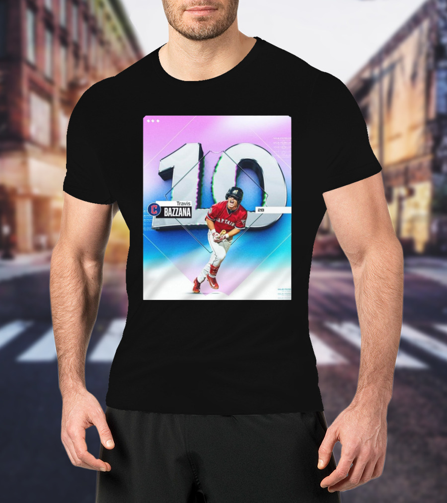 MLB Travis Bazzana Cleveland Guardians Top 10 Prospects T-Shirt