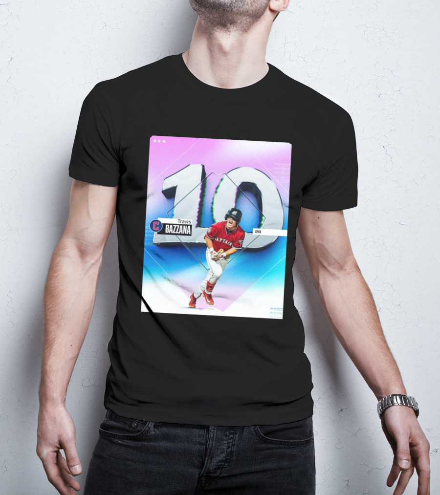 MLB Travis Bazzana Cleveland Guardians Top 10 Prospects T-Shirt