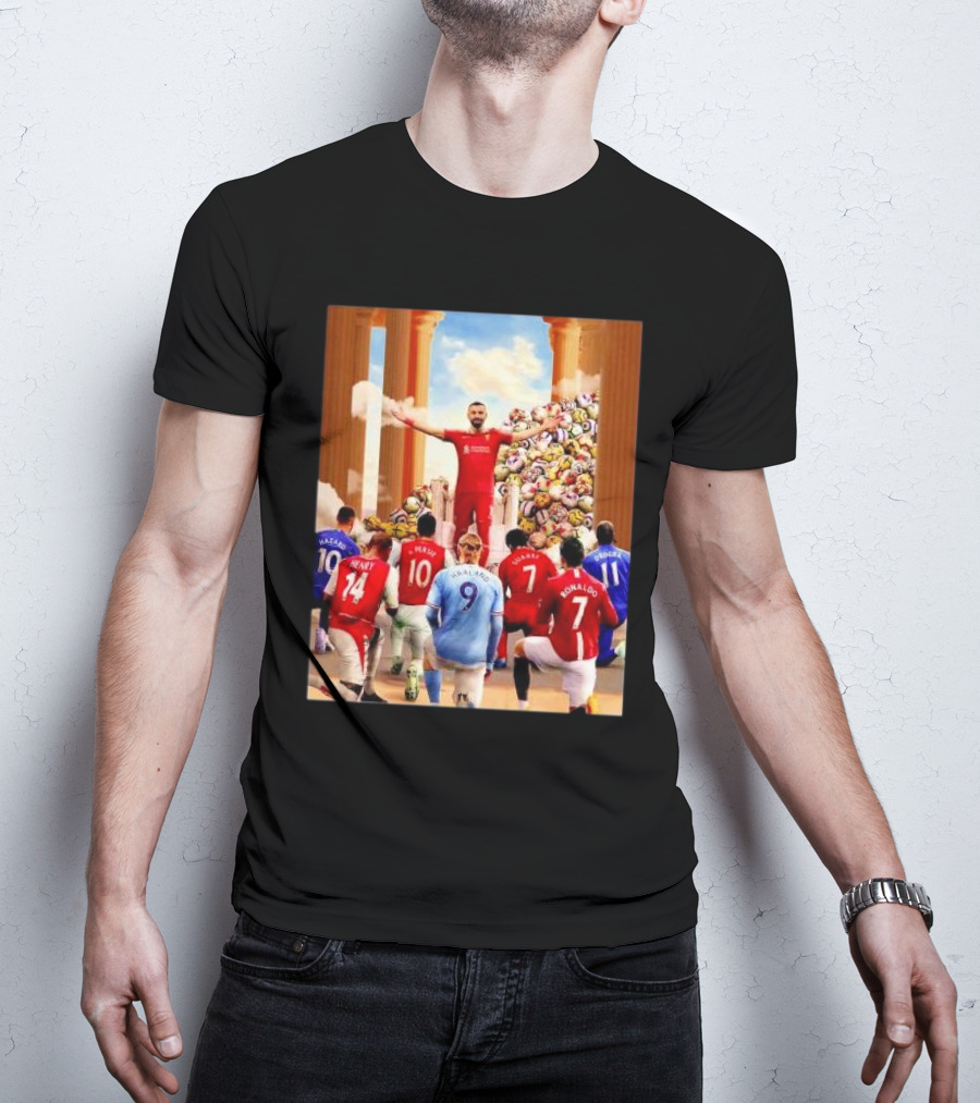 Liverpool FC Mohamed Salah Premier League Goals Tribute T-Shirt