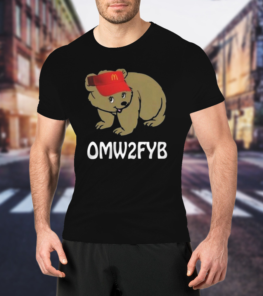 OMW2FYB Bear With Red Cap T-Shirt