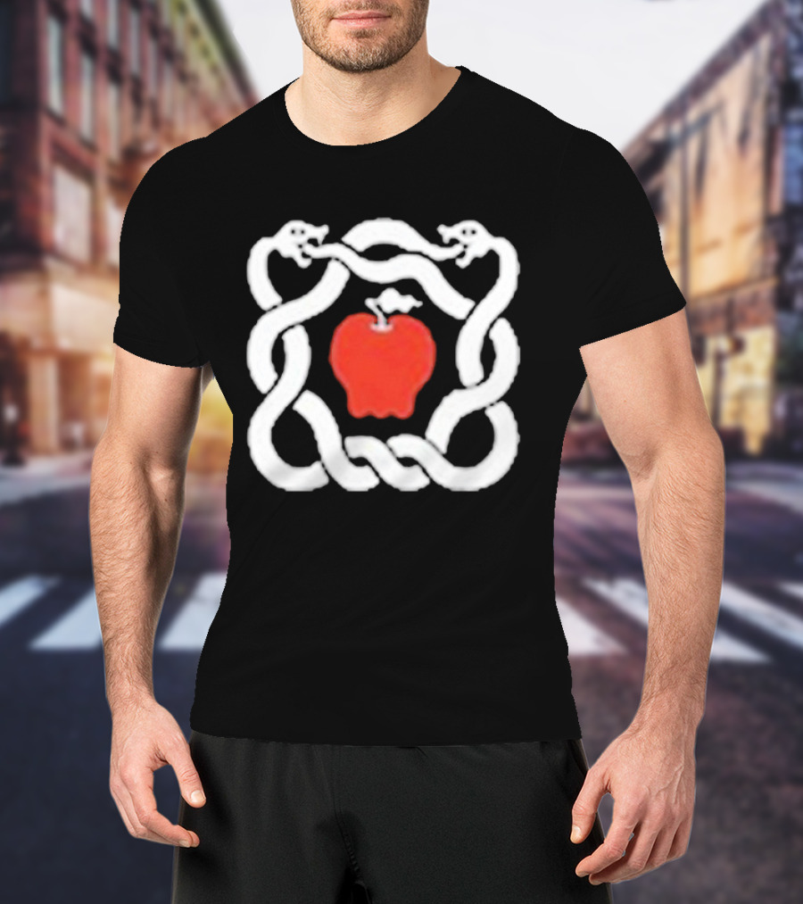 Msg Snake Dom Dolla Red Apple White Snakes T-Shirt