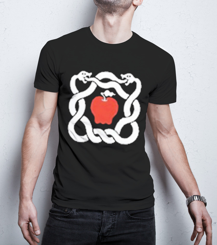 Msg Snake Dom Dolla Red Apple White Snakes T-Shirt