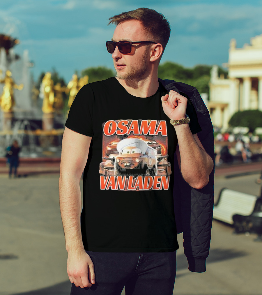 Osama Van Laden Cars Parody T-Shirt