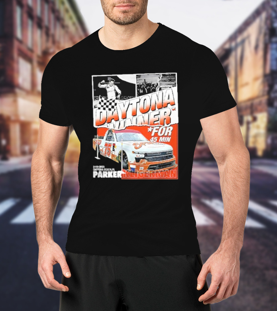Parker Kligerman Daytona Winner 45 Min Celebration NASCAR Race Car 75 T-Shirt