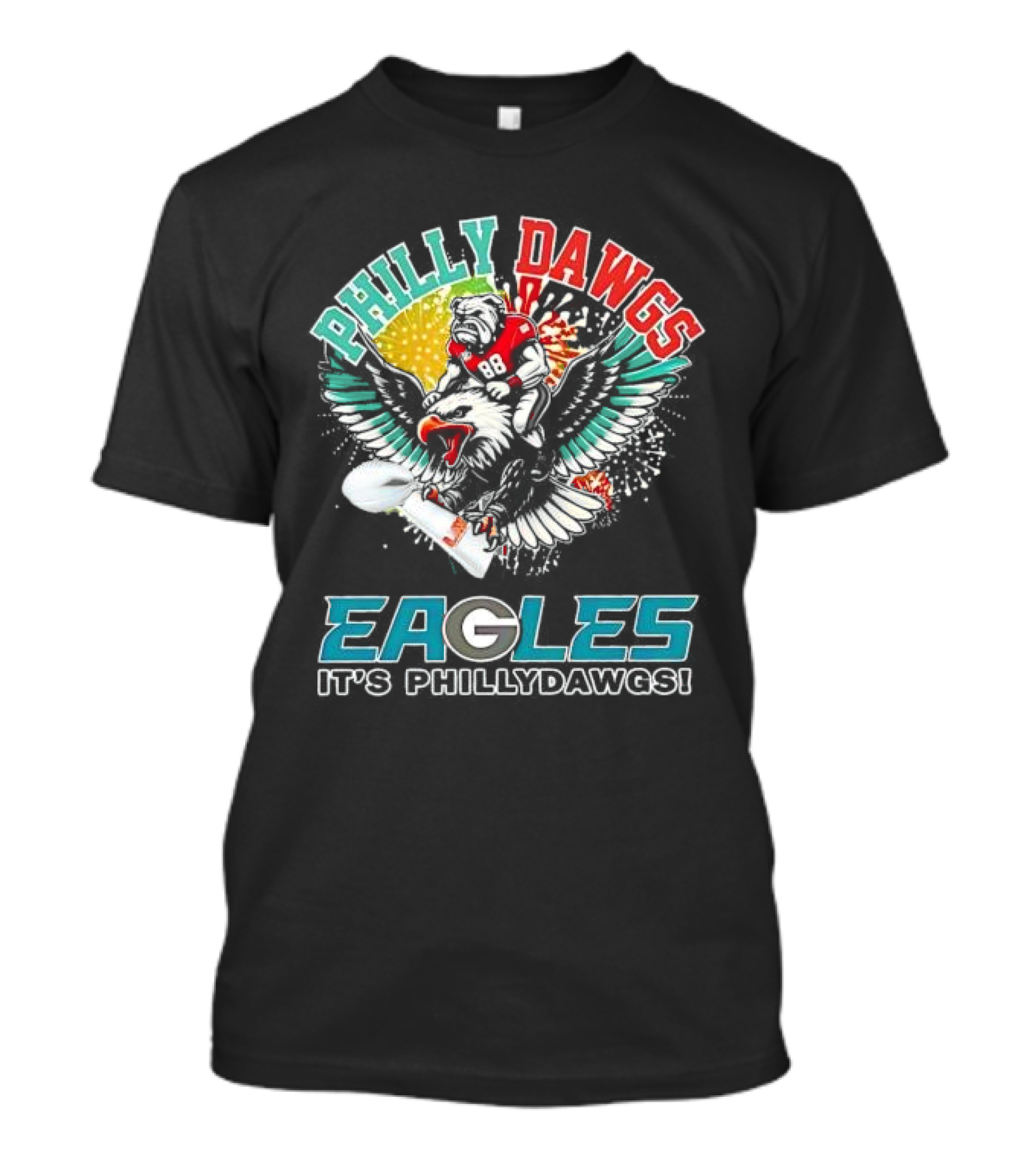 Philly Dawgs Eagles It's Philly Dawgs T-Shirt