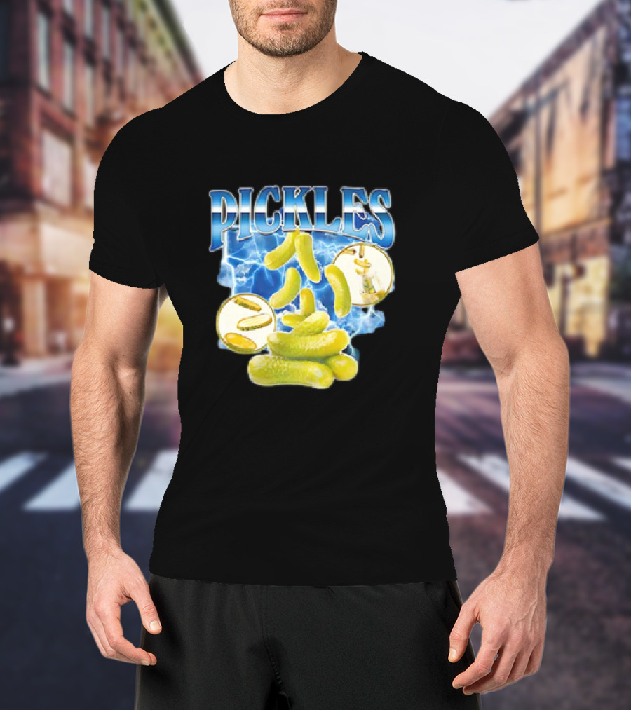Pickles Lightning And Dill Spears Explosion T-Shirt