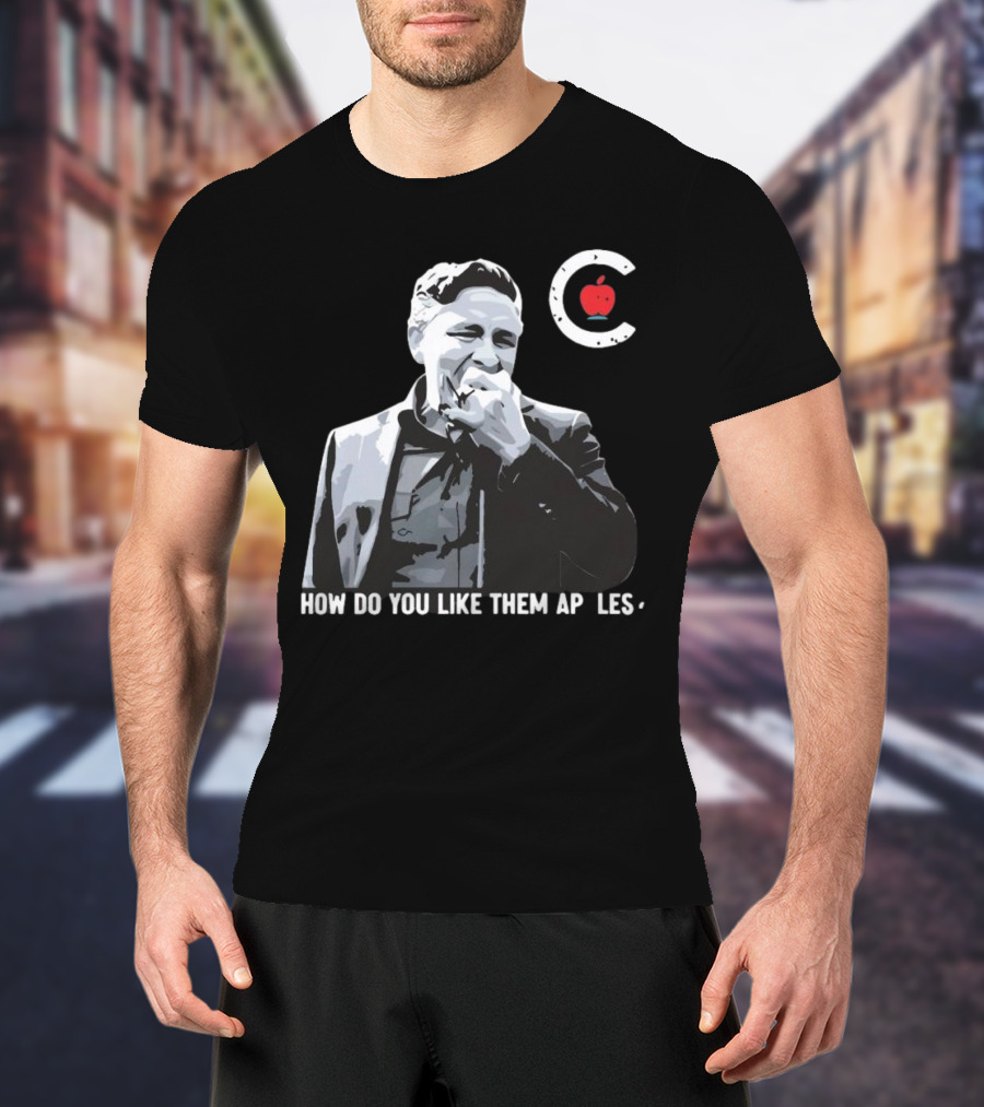 Pierre Poilievre Eating Apples How Do You Like Them Apples T-Shirt