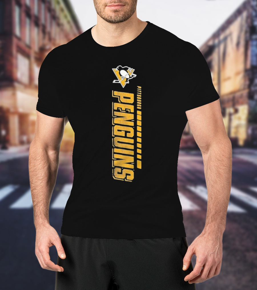 Pittsburgh Penguins Team Hockey NHL Iconic Atmosphere T-Shirt