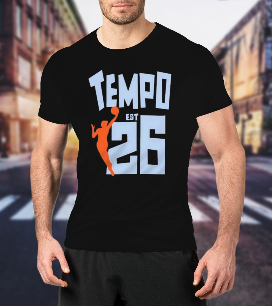 Playa Society Tempo Est 26 Basketball Silhouette Toronto 2026 T-Shirt