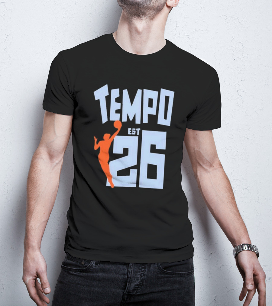 Playa Society Tempo Est 26 Basketball Silhouette Toronto 2026 T-Shirt