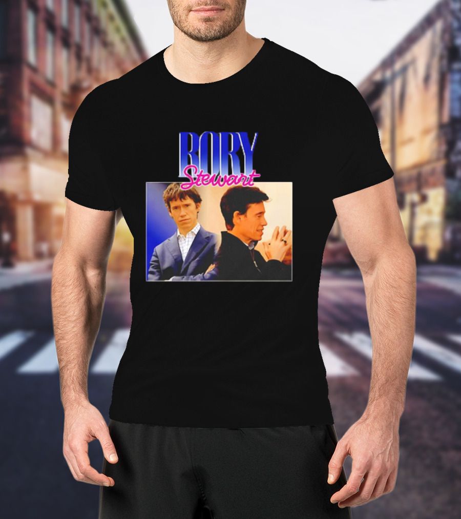 Rory Stewart Retro Style Dual Image T-Shirt