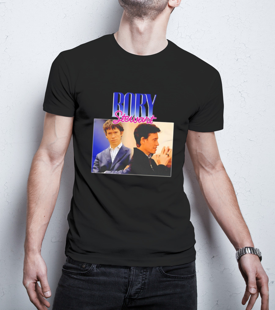 Rory Stewart Retro Style Dual Image T-Shirt