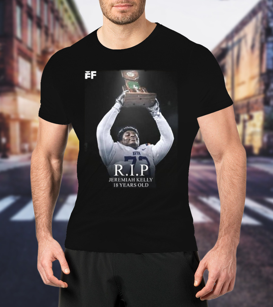 R.I.P Jeremiah Kelly 18 Years Old Avon Trophy Tribute T-Shirt