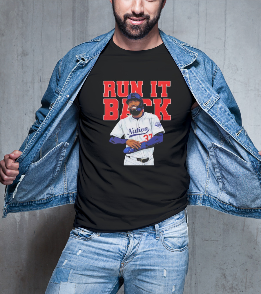 Run It Back Teoscar Hernández Nation 37 T-Shirt