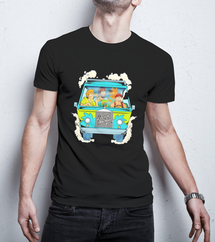 Scooby DOOBIE Doo Mystery Machine Vintage Smoke Adventure T-Shirt