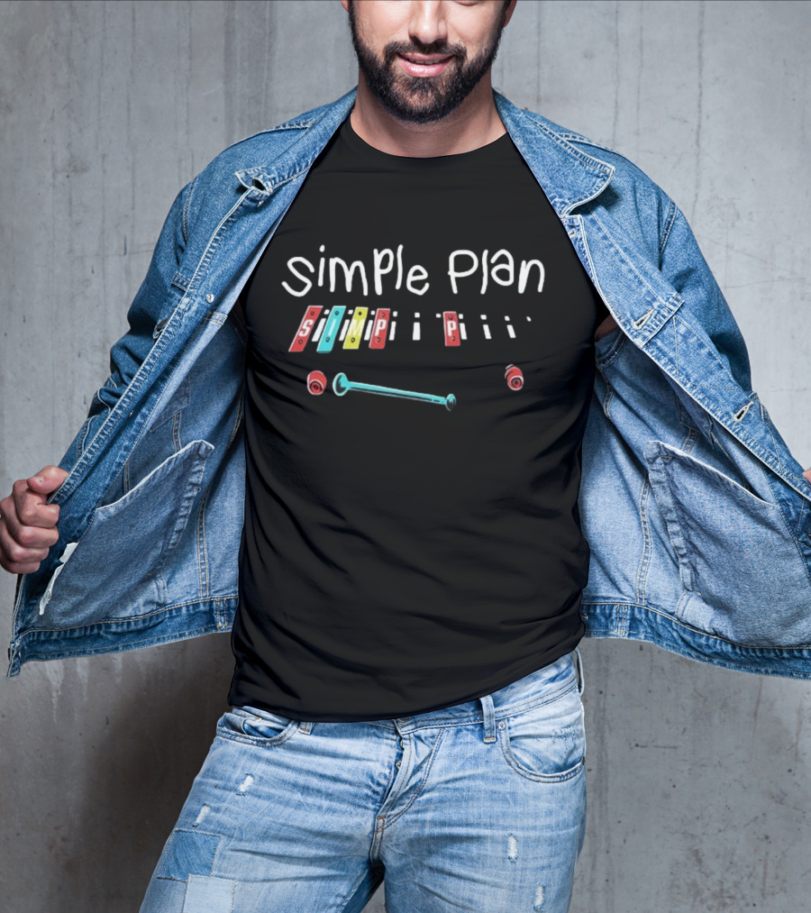 Simple Plan Xylophone SIMPI Onesie T-Shirt