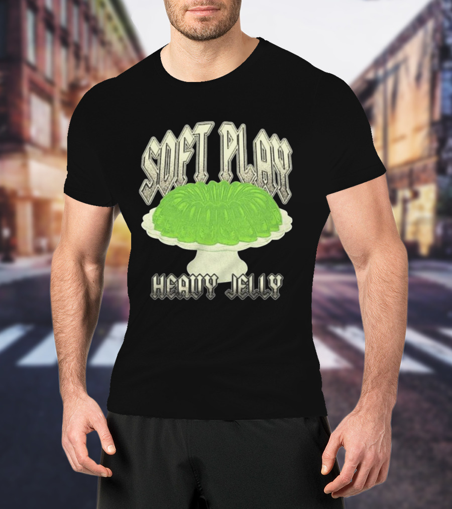 Soft Play Heavy Jelly Vintage Style Dessert Graphic T-Shirt
