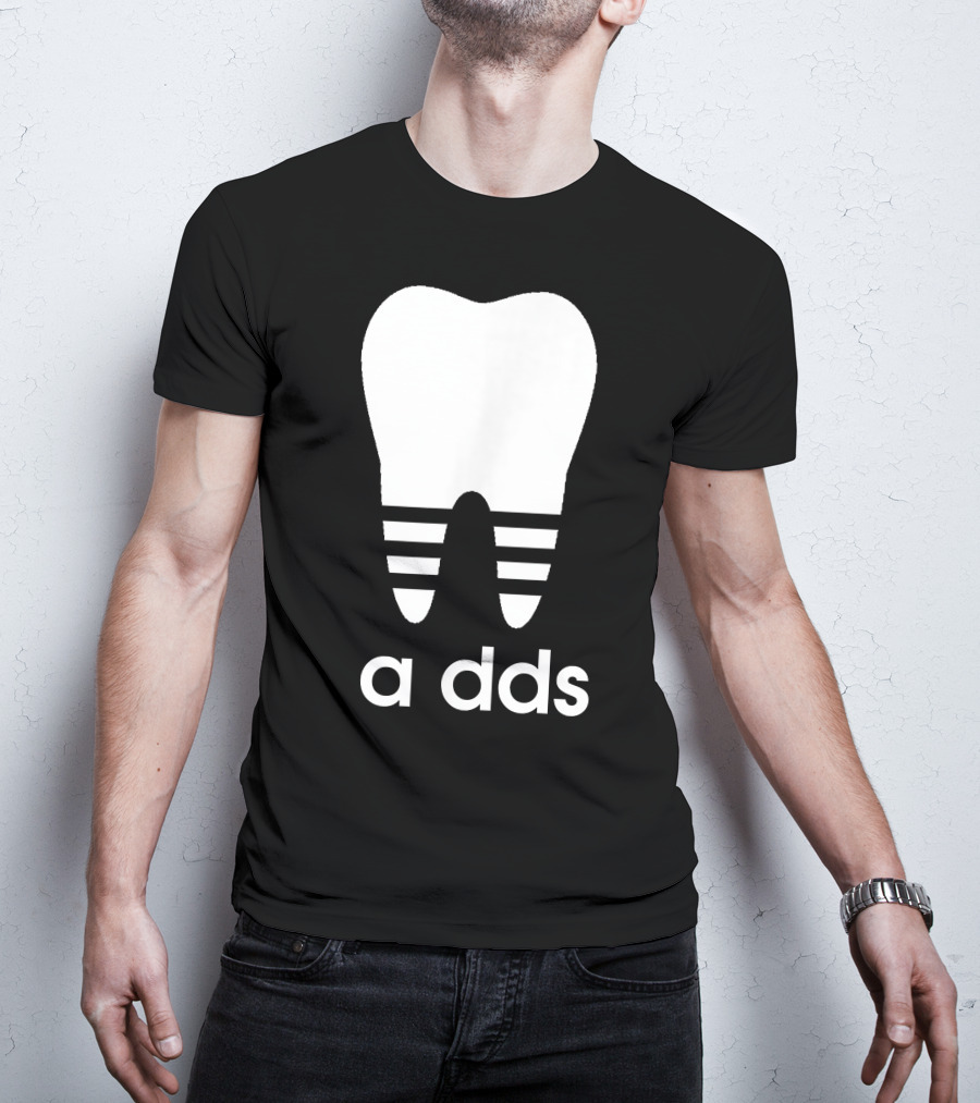 A DDS Funny Dentist Dental Student Humor Graduation Gift Tooth T-Shirt