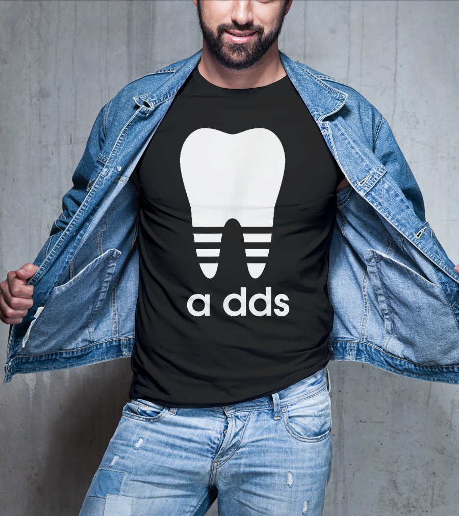 A DDS Funny Dentist Dental Student Humor Graduation Gift Tooth T-Shirt