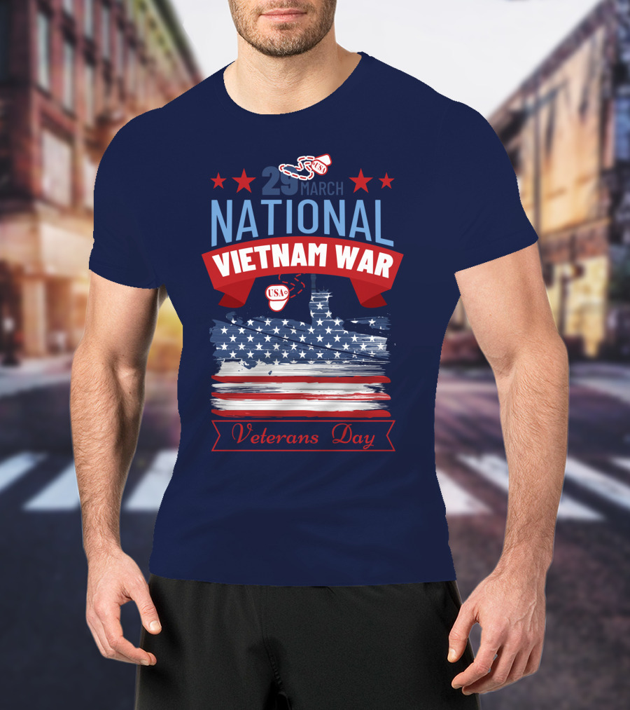29 March National Vietnam War Veterans Day USA T-Shirt