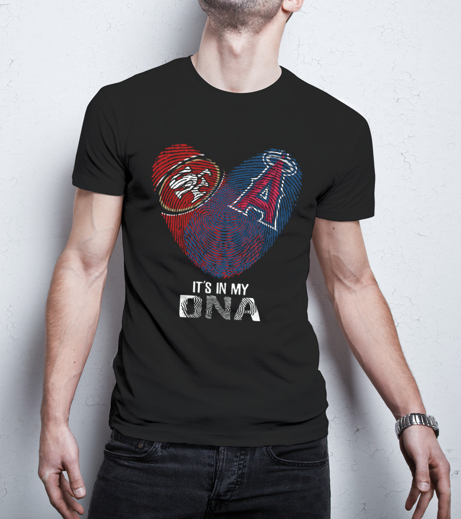 49ers Los Angeles Angels It's In My Dna T-Shirt