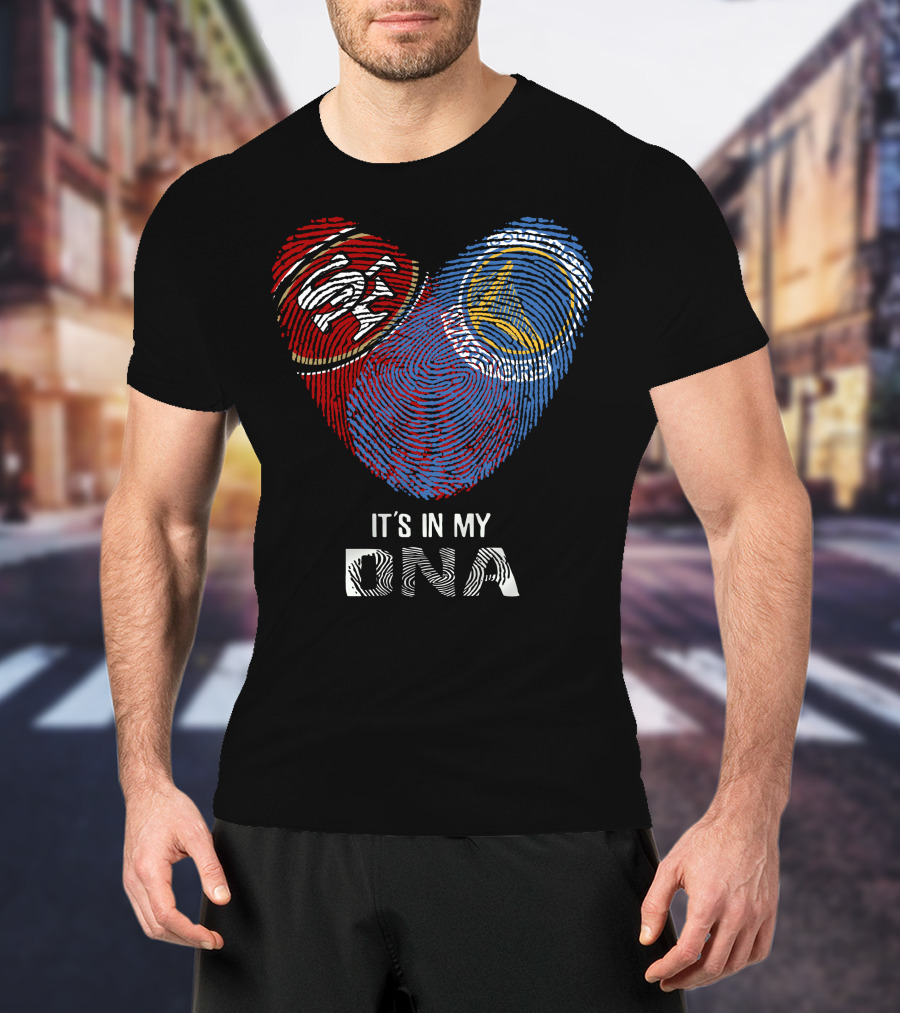 49ers Golden State Warriors It's In My DNA T-Shirt