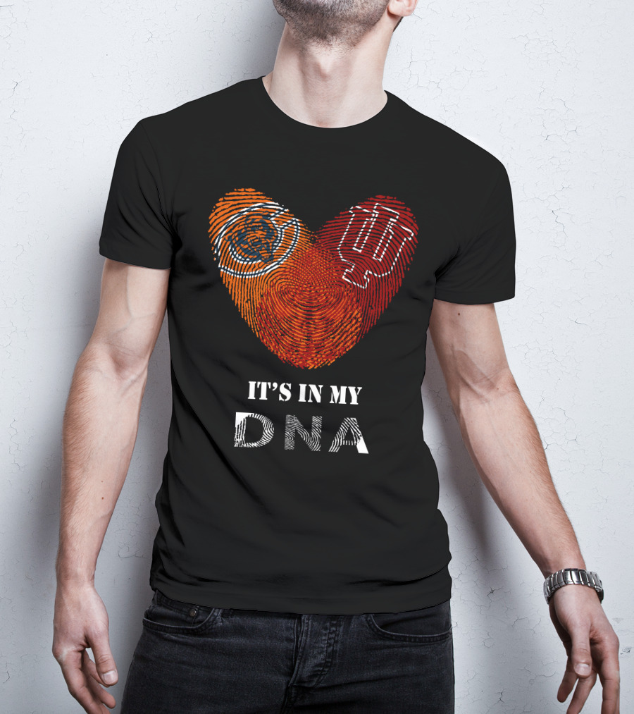 It's In My Dna Bears Hoosiers T-Shirt
