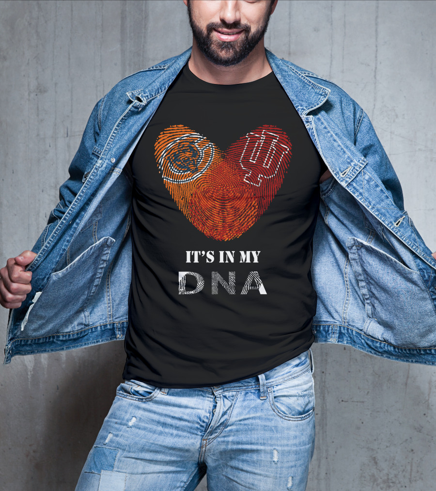 It's In My Dna Bears Hoosiers T-Shirt