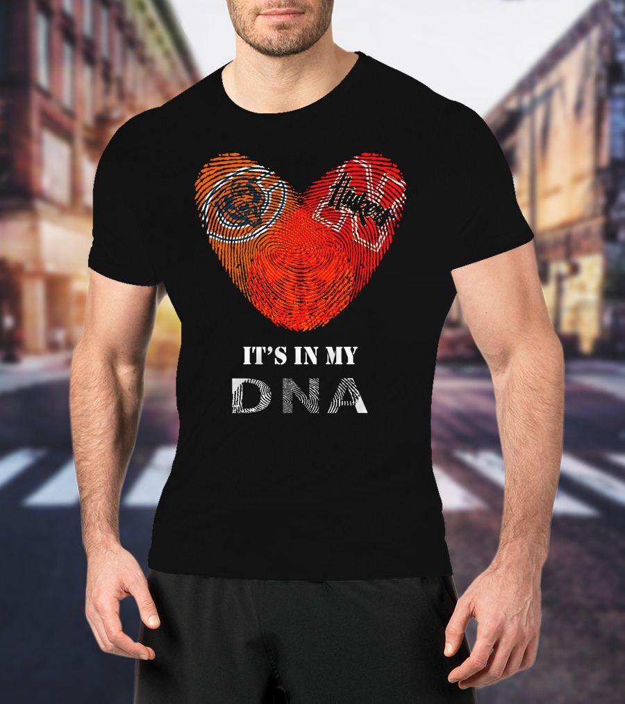 Bears Huskers It's In My Dna T-Shirt