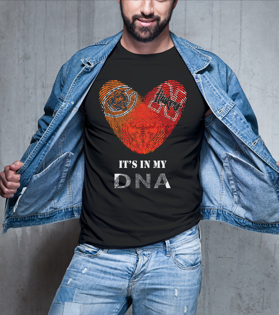 Bears Huskers It's In My Dna T-Shirt
