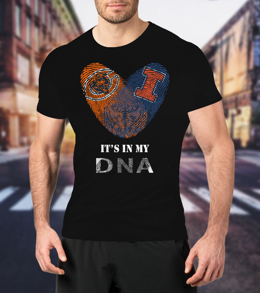 Chicago Bears Illinois It's In My DNA T-Shirt
