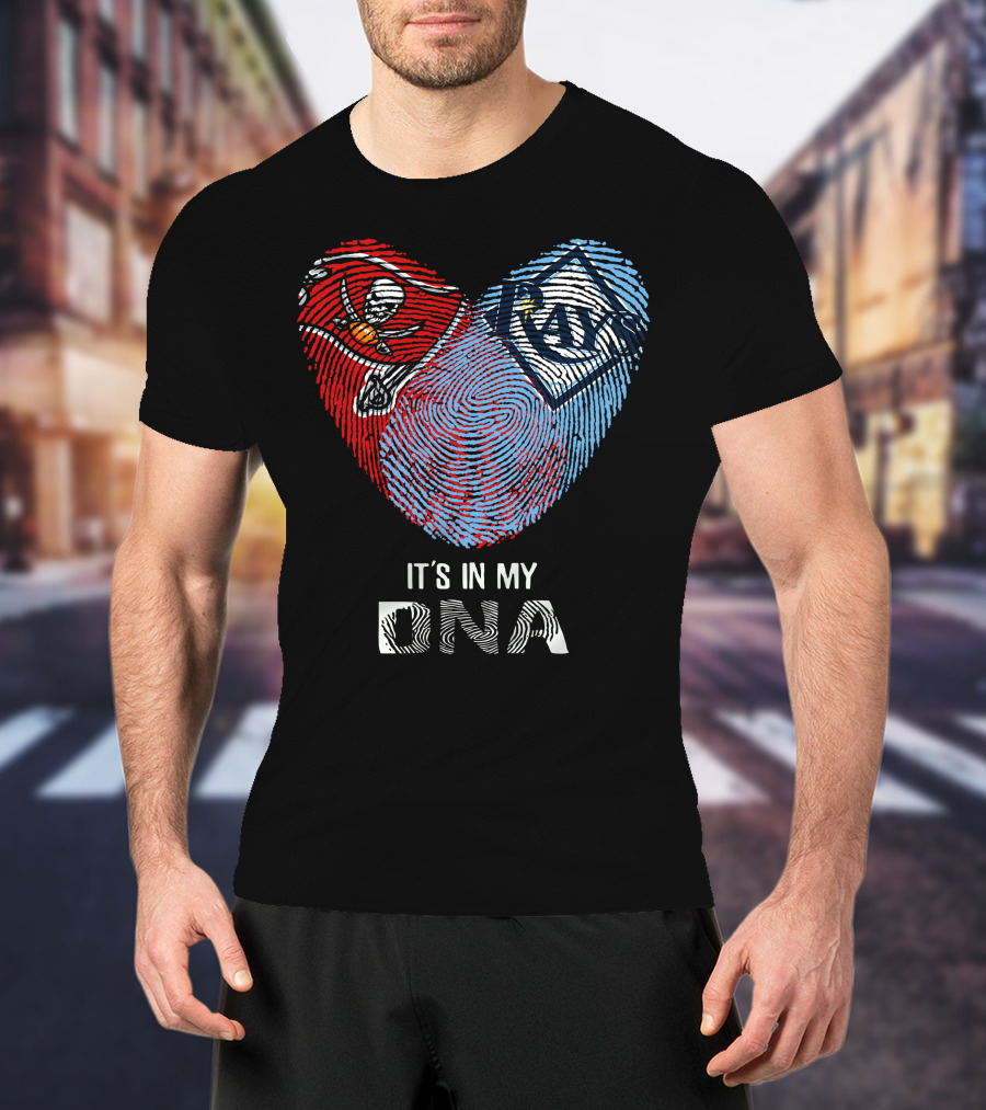 Buccaneers Rays Heart It’s In My Dna T-Shirt