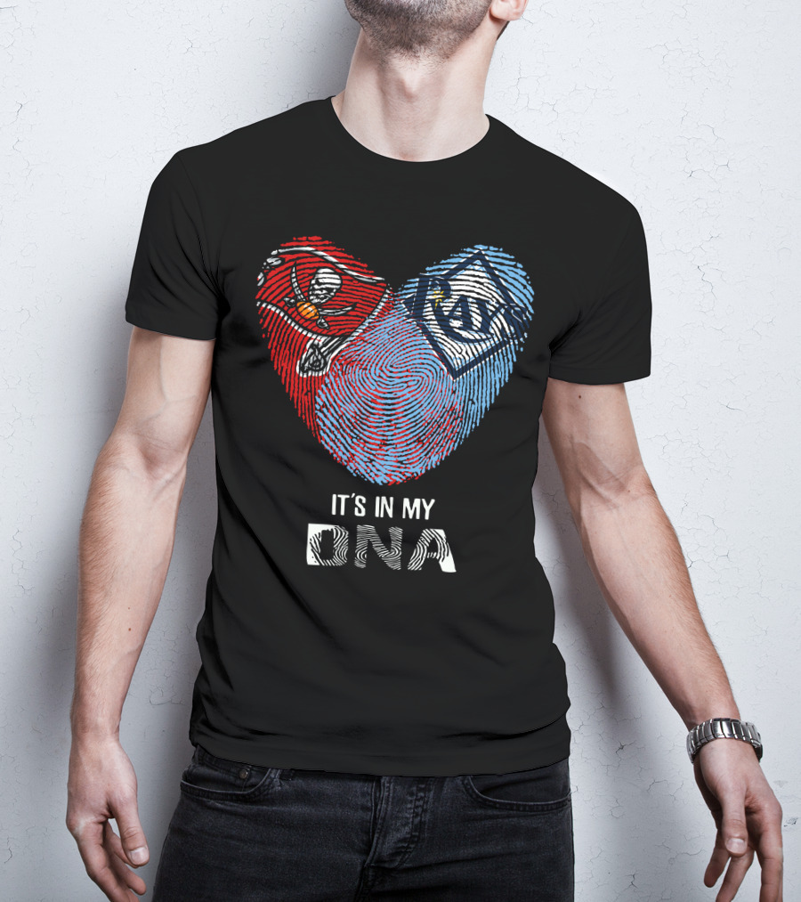Buccaneers Rays Heart It’s In My Dna T-Shirt
