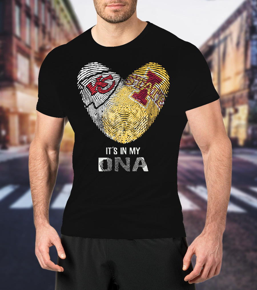 Kansas City Chiefs Iowa State It's In My DNA T-Shirt