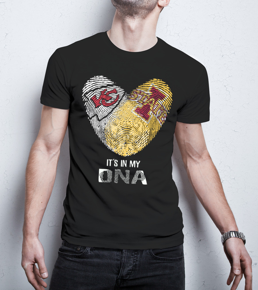 Kansas City Chiefs Iowa State It's In My DNA T-Shirt