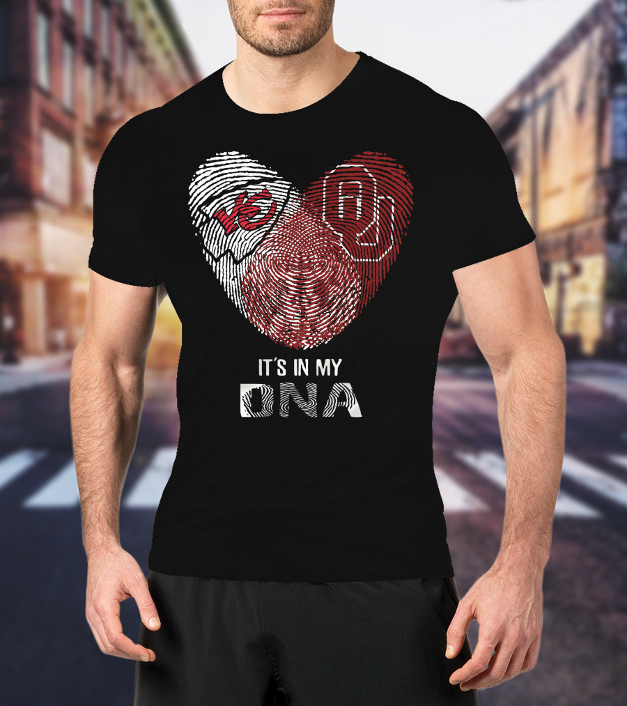 Chiefs Oklahoma Sooners It's In My DNA T-Shirt