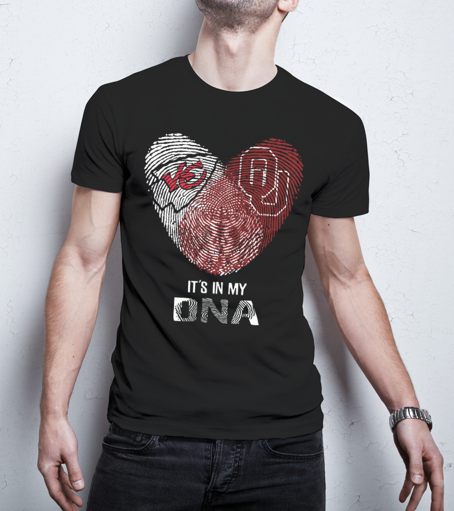 Chiefs Oklahoma Sooners It's In My DNA T-Shirt