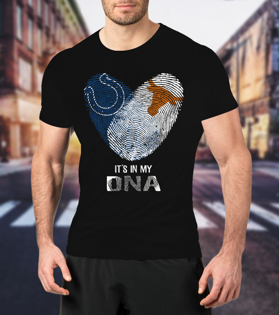 Colts Longhorns It's In My DNA T-Shirt