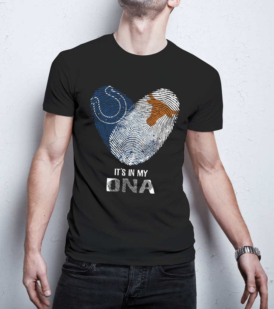 Colts Longhorns It's In My DNA T-Shirt