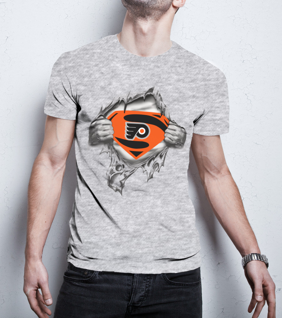 Philadelphia Flyers Superman T-Shirt