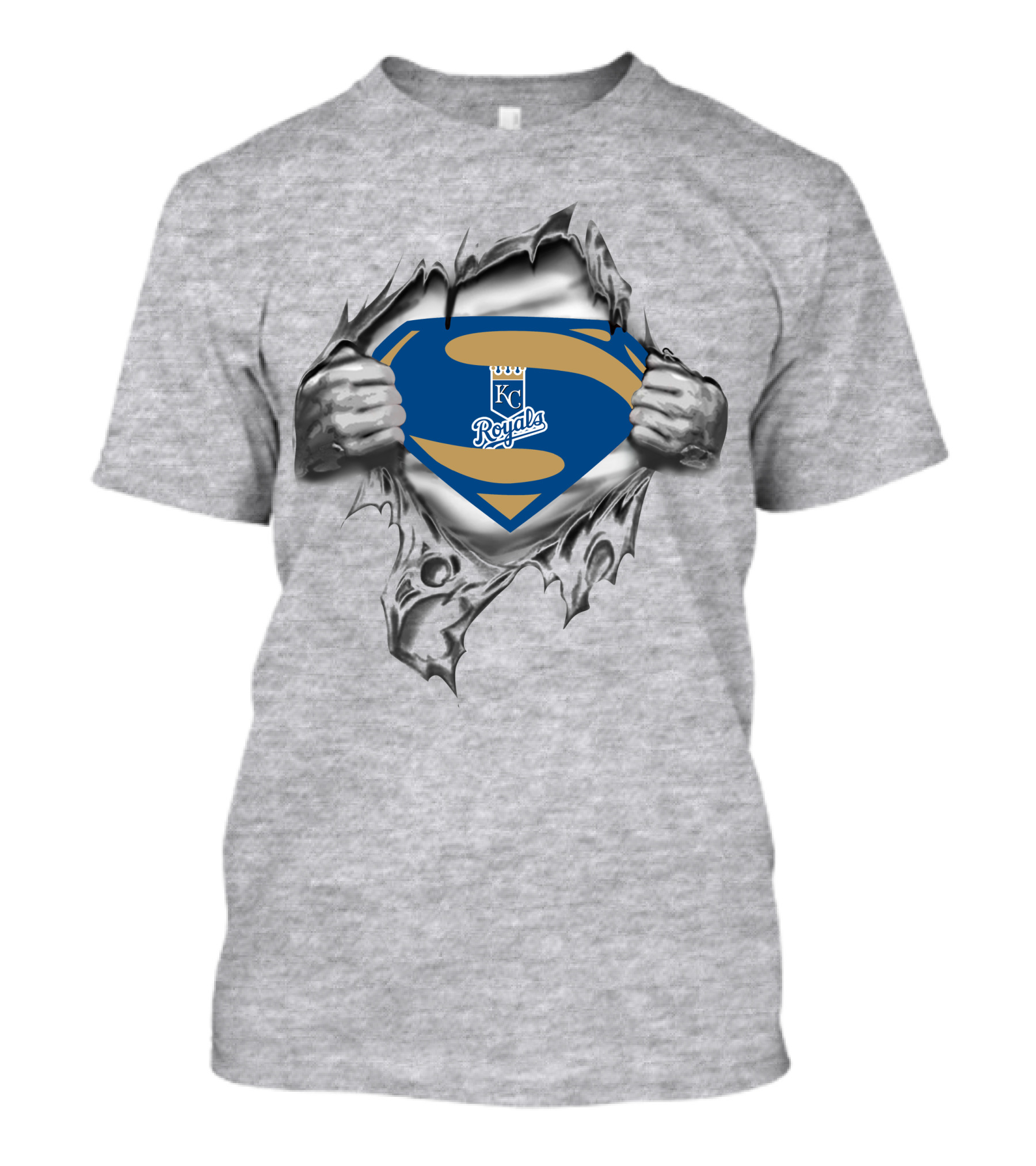 Kansas City Royals Super Emblem Burst T-Shirt