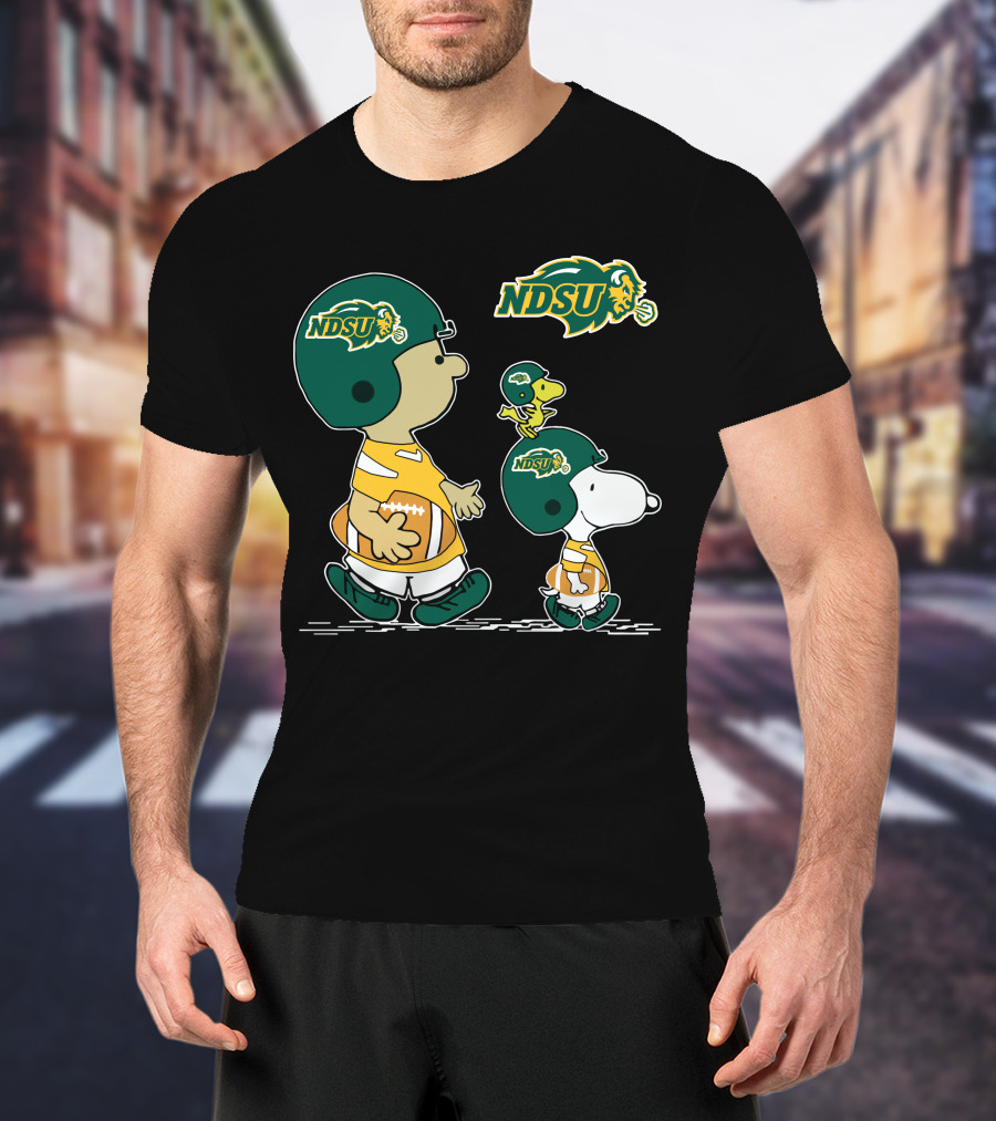 NDSU Peanut Characters Football Team Spirit T-Shirt