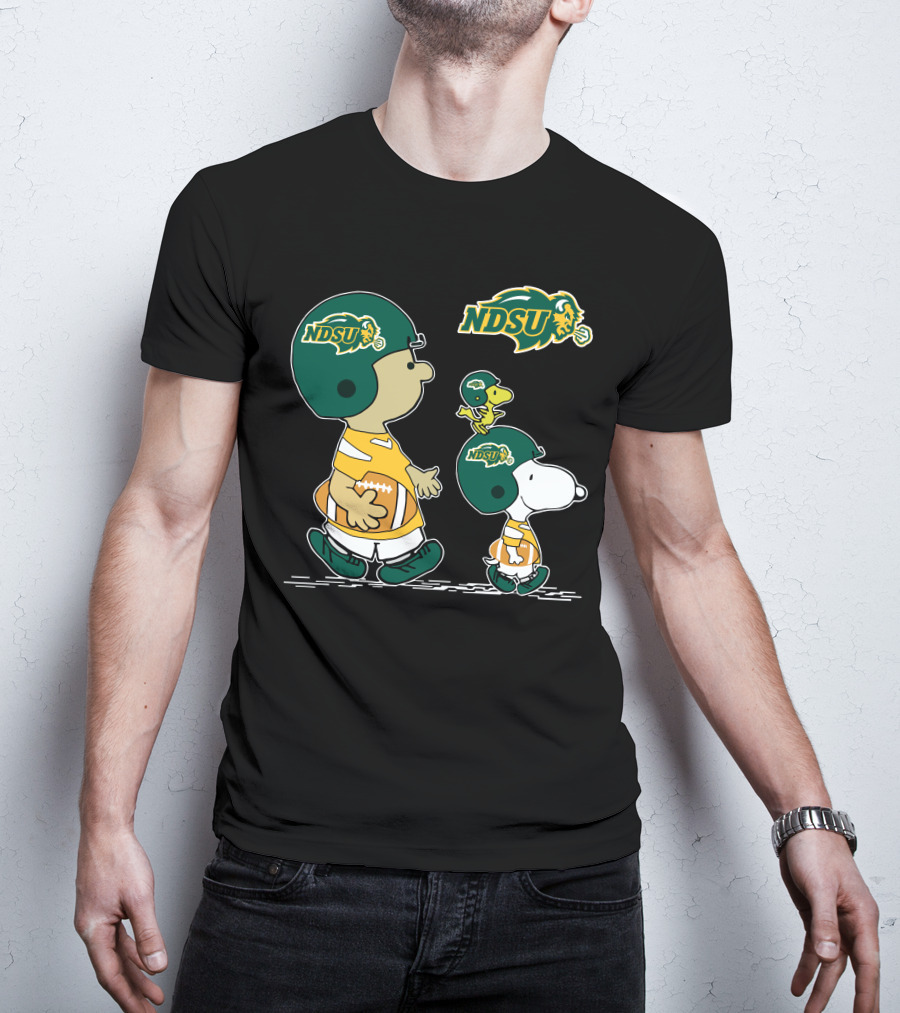 NDSU Peanut Characters Football Team Spirit T-Shirt