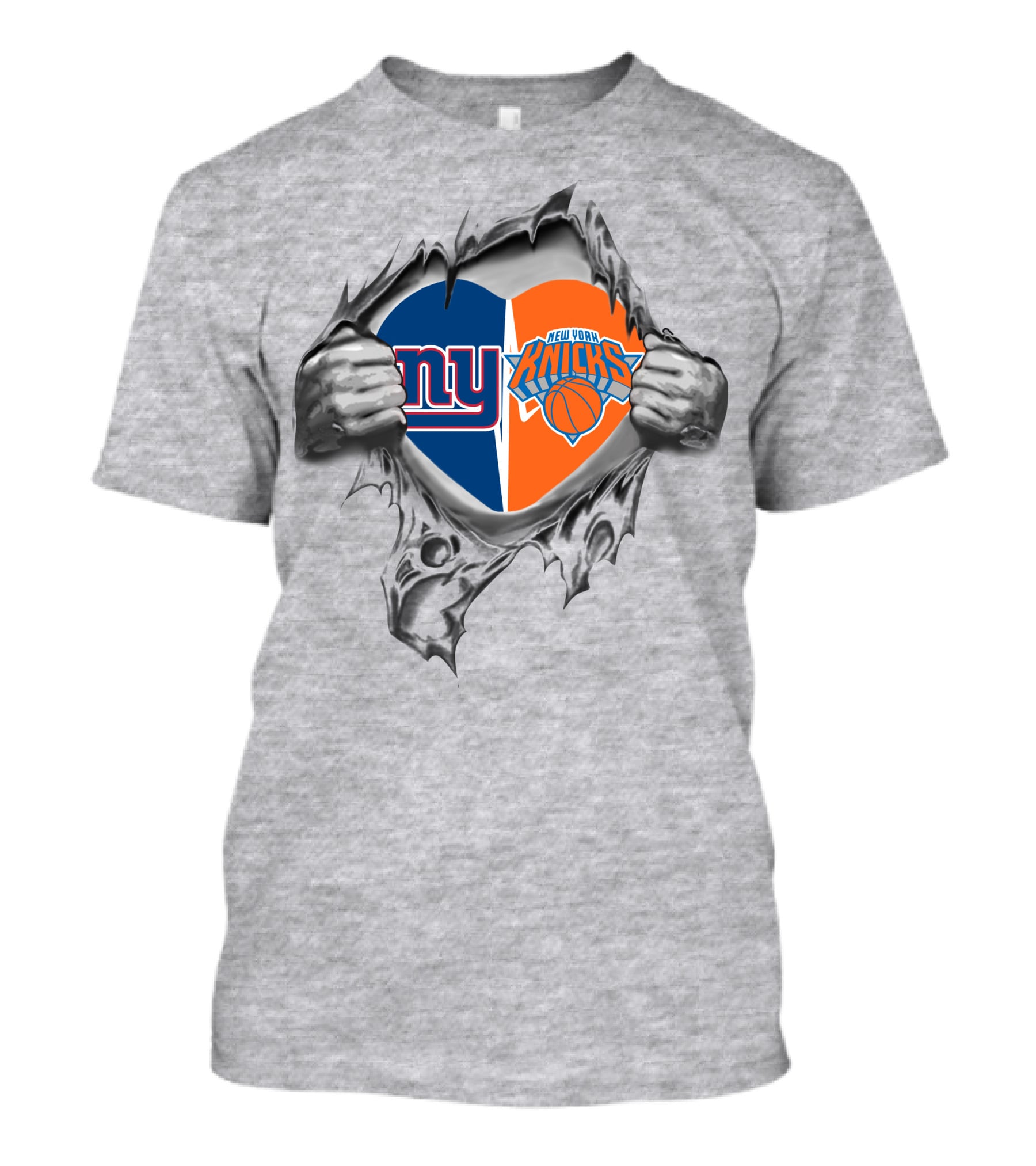 Giants Knicks Heart NYC T-Shirt