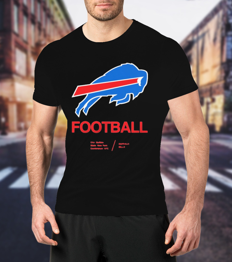 Buffalo Bills Football Marissa Figueroa Wears T-Shirt