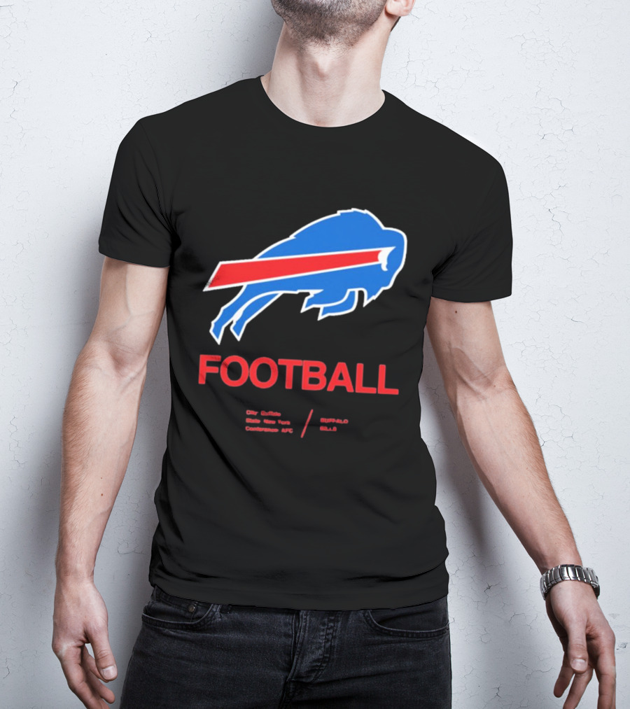 Buffalo Bills Football Marissa Figueroa Wears T-Shirt