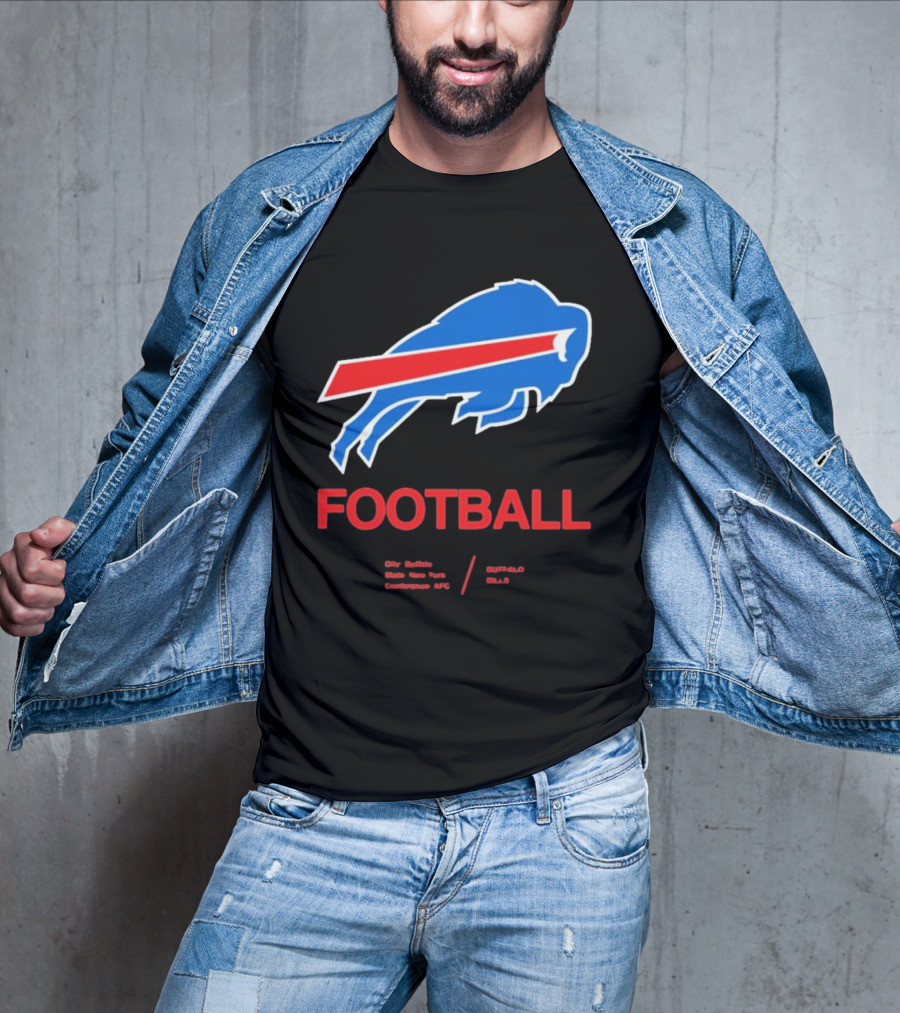 Buffalo Bills Football Marissa Figueroa Wears T-Shirt
