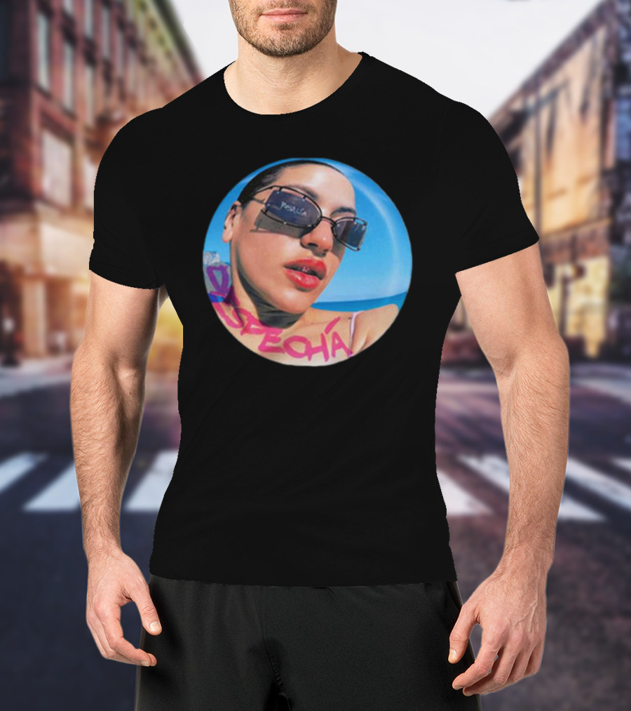Rosalia Motomami Despecha Sunglasses Beach Vibe T-Shirt