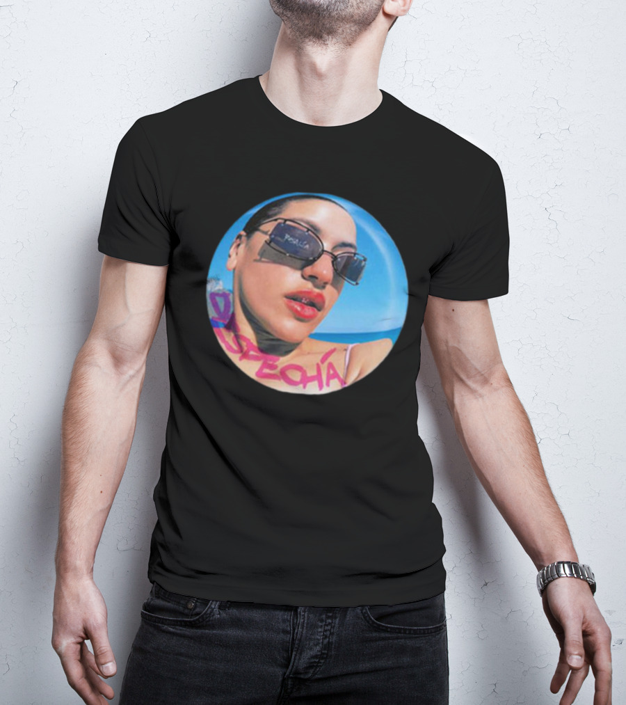Rosalia Motomami Despecha Sunglasses Beach Vibe T-Shirt